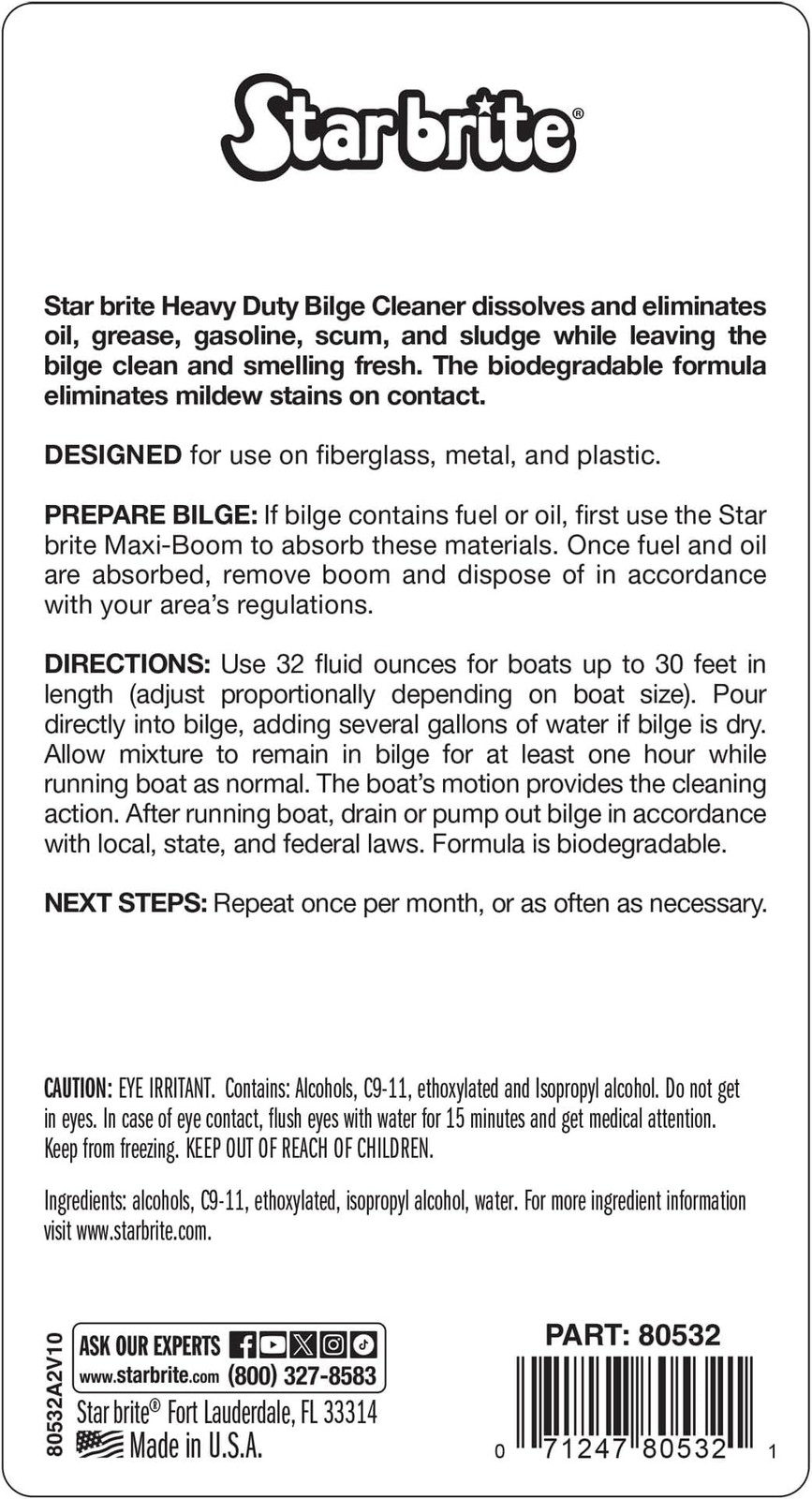 STAR BRITE Bilge Cleaner – 1 GAL (080500N)