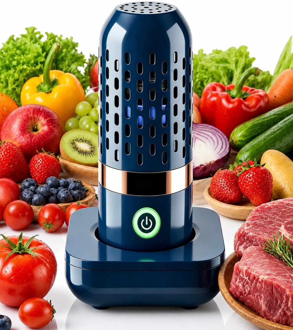 PurePod Produce Cleaner, 2026 New Pure Pod Vegetable and Fruit Cleaner, 10 Minut