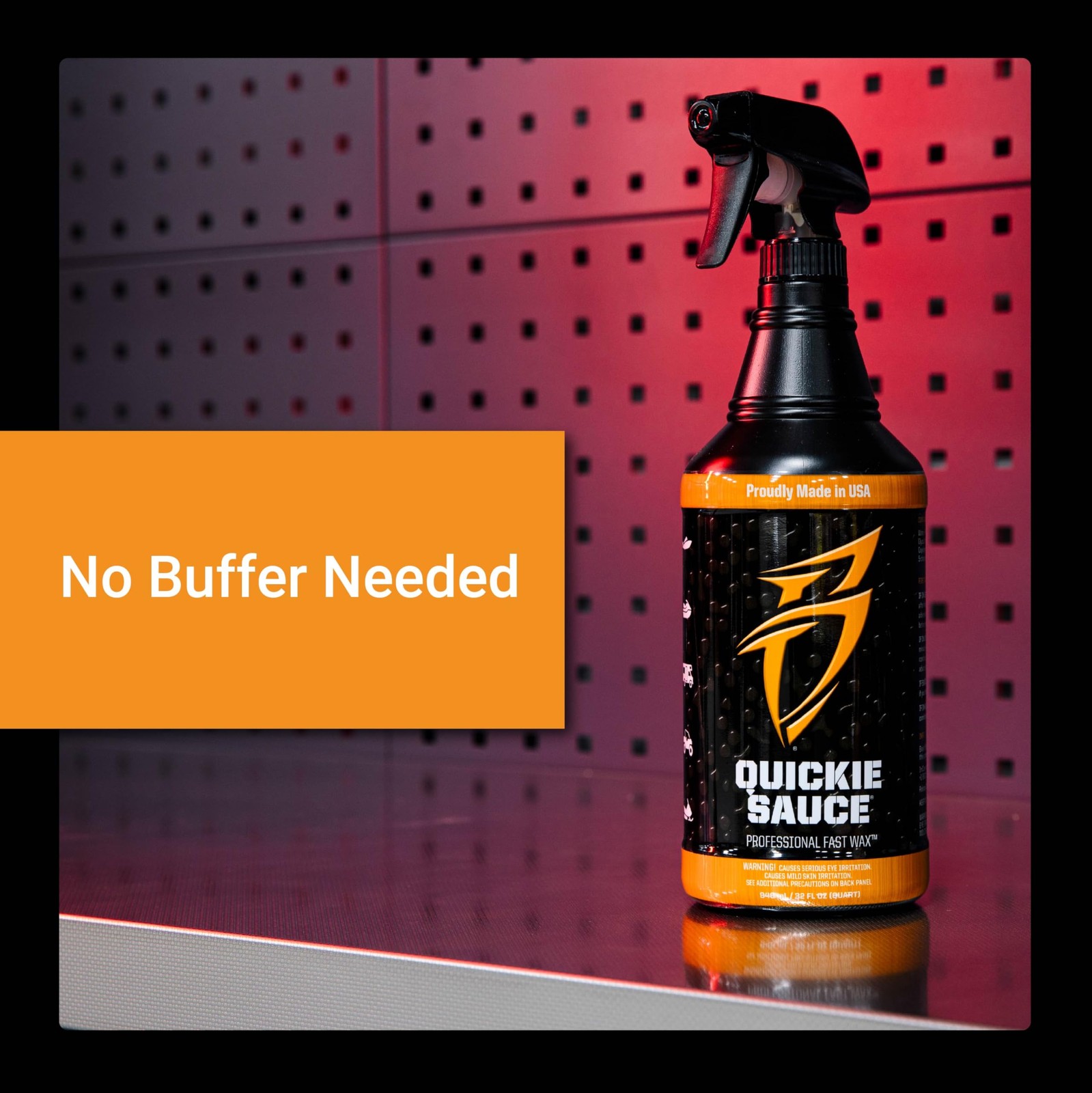 Quickie Sauce Premium High-Gloss Fast Wax, 32 oz., for Boats, RVs, Powersport…