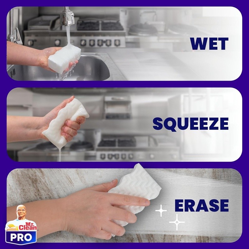 Magic Eraser Ultra Pro Multipurpose Wipes Tough Stain Remover Safe on Surfaces