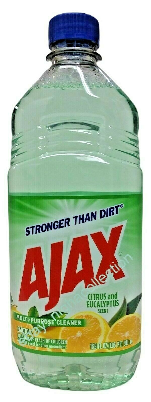 ( LOT 3 Bottles ) AjaxCITRUS & ECULYPTUS All Purpose Cleaner 16.9 ozEachBottle