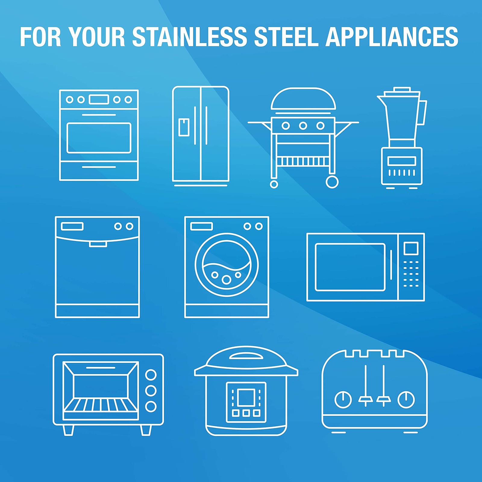 MiracleSpray for Stainless Steel Cleaning Spray Removes Fingerprints and Smud…