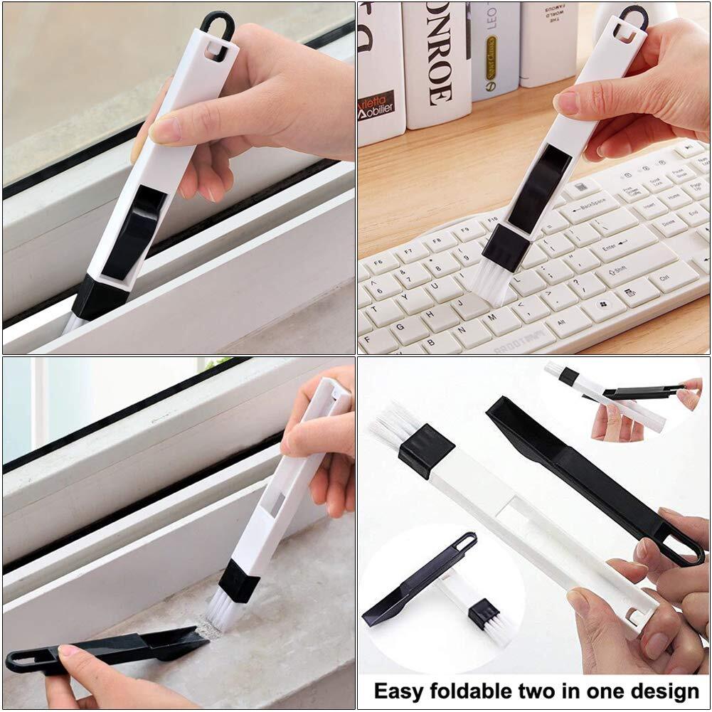 Window Or Sliding Door Track Cleaning Brush Tile Lines Brushwindow Blind Duster