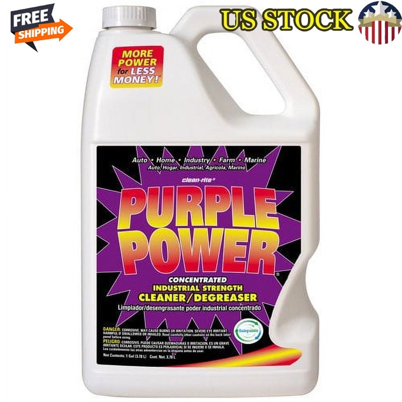 1 Gallon Powerful Non-Flammable Multi-Use Cleaner Industrial Strength Degreaser