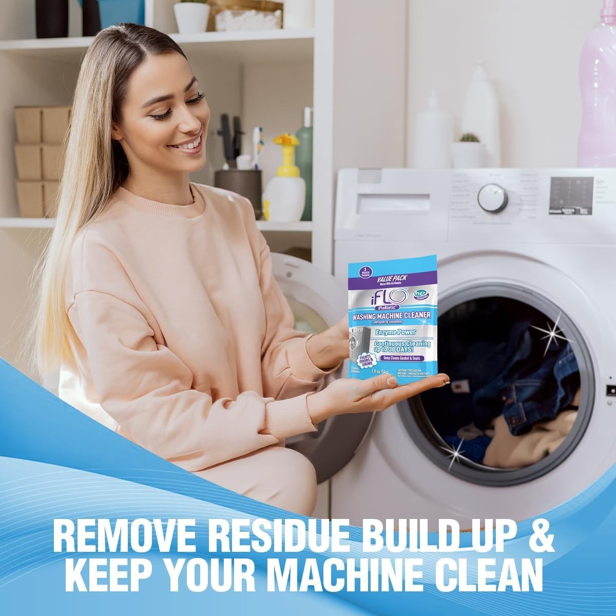 Washing Machine Cleaner Tablets – Powerful Washer Machine Cleaning and Deod