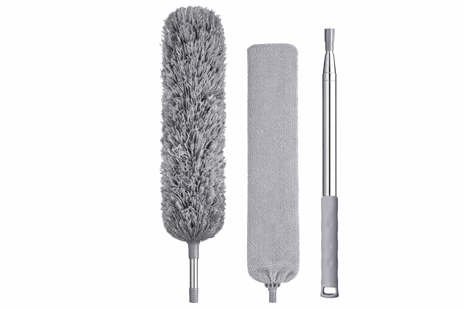 Retractable Gap Dust Cleaner with Extension Pole Under Bed Sofa Appliance Duster