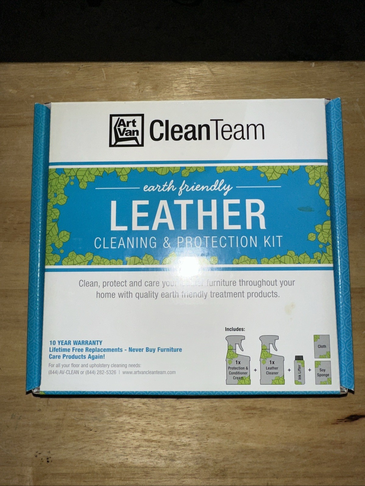 Art Van Earth Friendly Leather Cleaning & Protection Kit