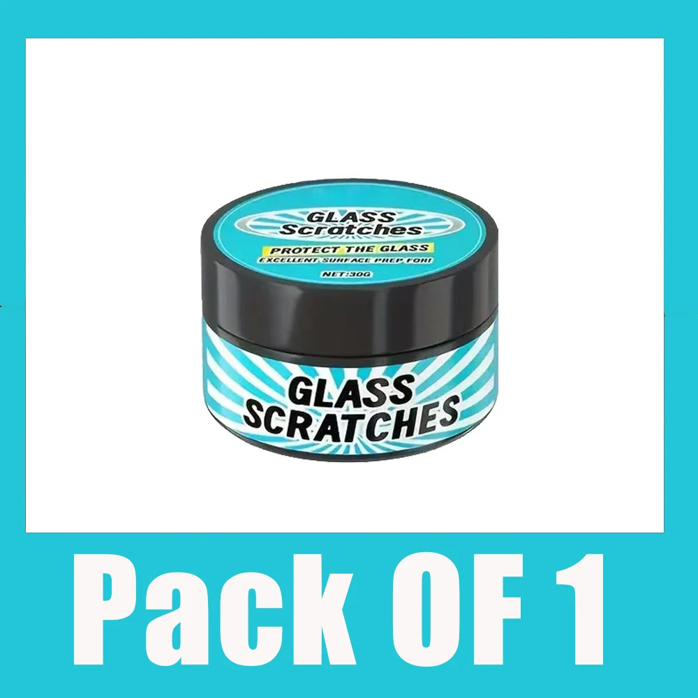 Glass Scratch Repair Paste – Universal for Repairing Scratches on Car Windows, B