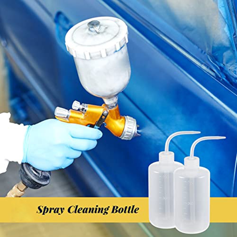Spray and Small Parts Cleaning Kit 24 Pieces with 3 Bottles and 21 Brushes