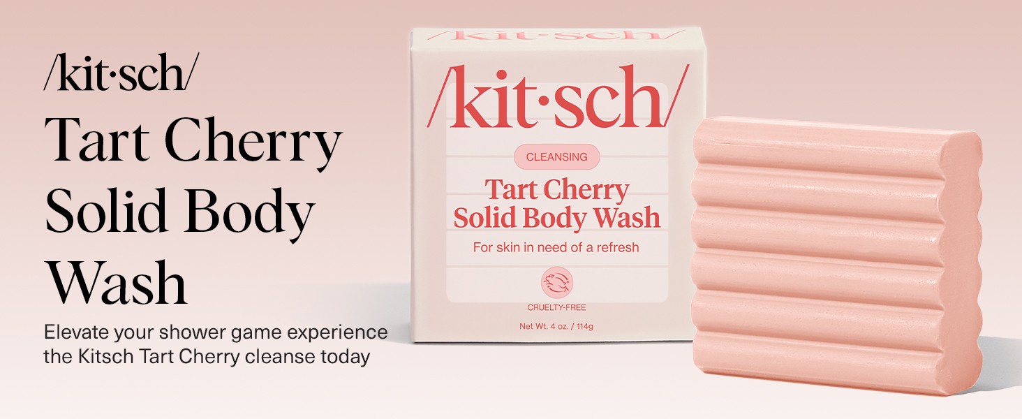 Cleansing Tart Cherry Soap Bar with Refreshing Scent – Eco-Friendly