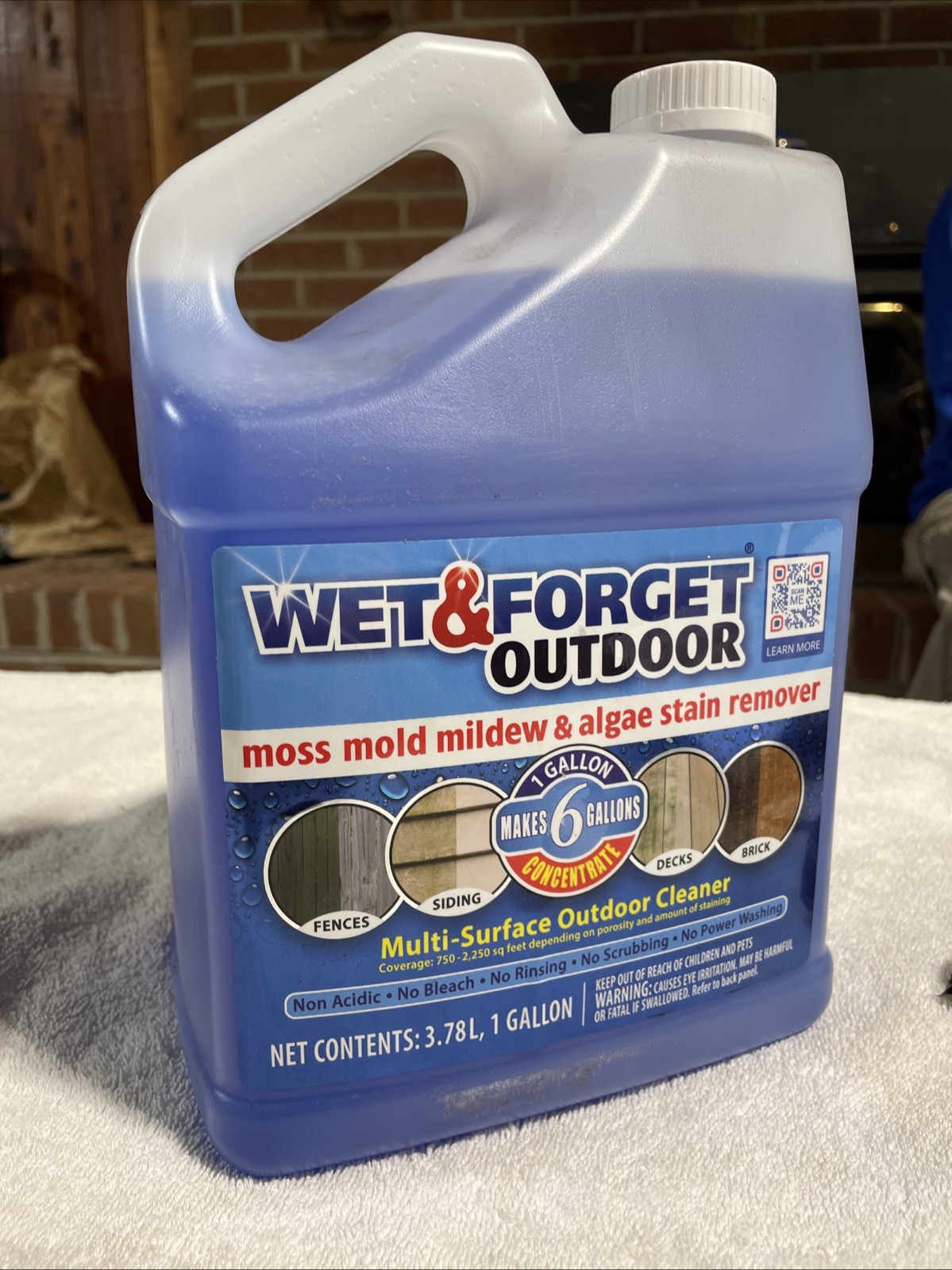 Wet & Forget Outdoor Cleaner Concentrate 1 gal