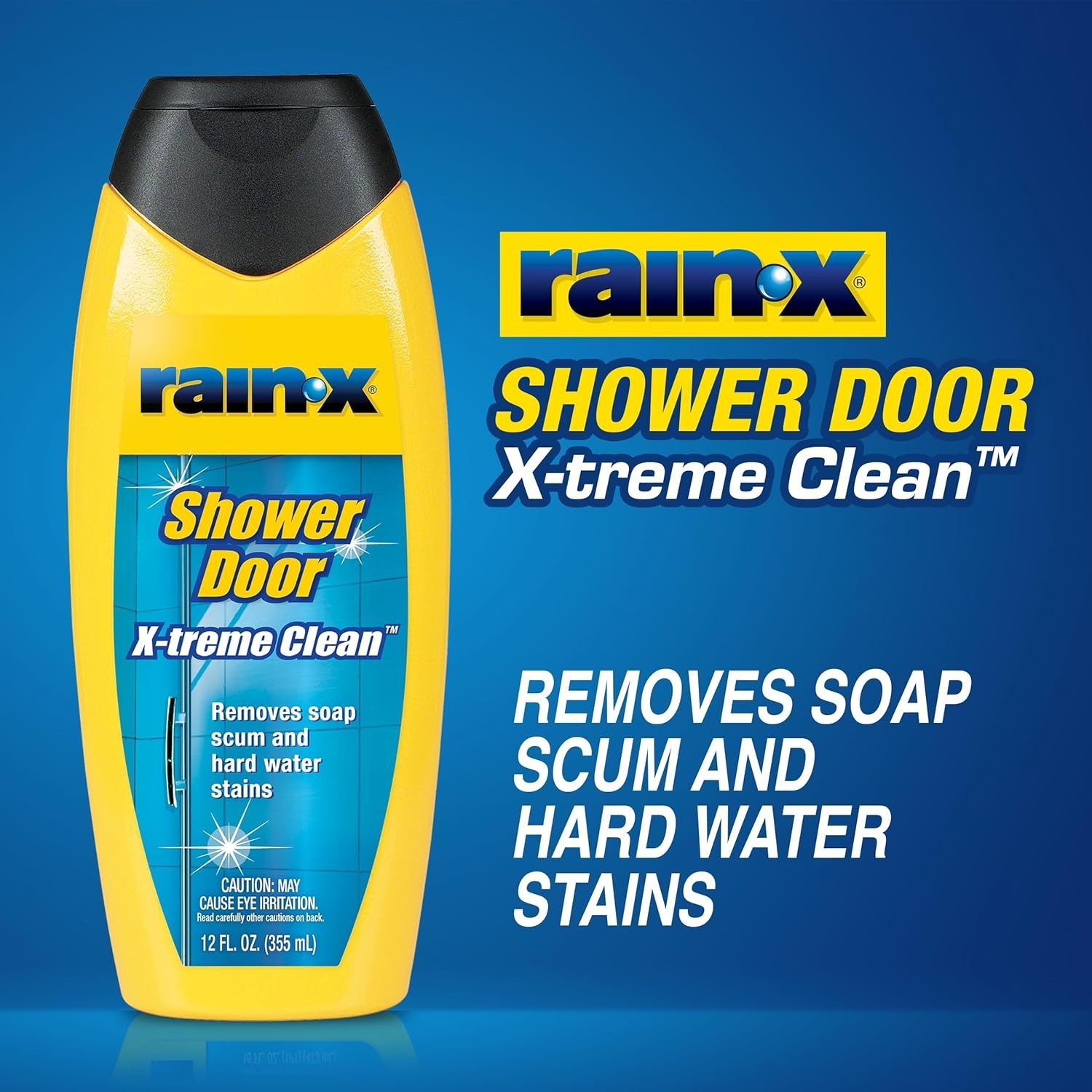 X-Treme Clean Shower Door Cleaner, 12 Fl. Oz, Formulated To Glass Doors – Rem…