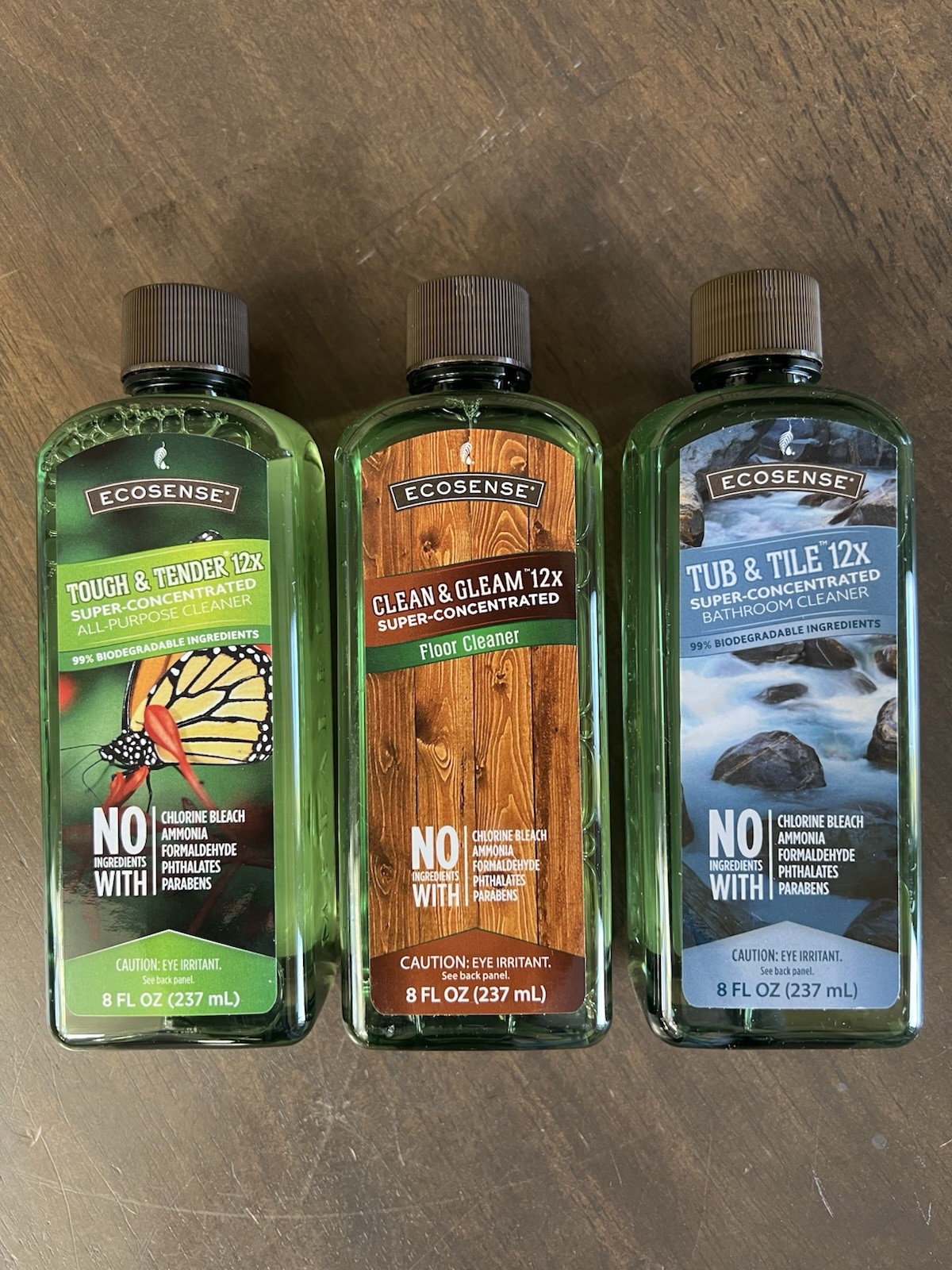Melaleuca Ecosense Lot Of 3-Tough And Tender, Clean & Gleam, Tub & Tile Cleaners