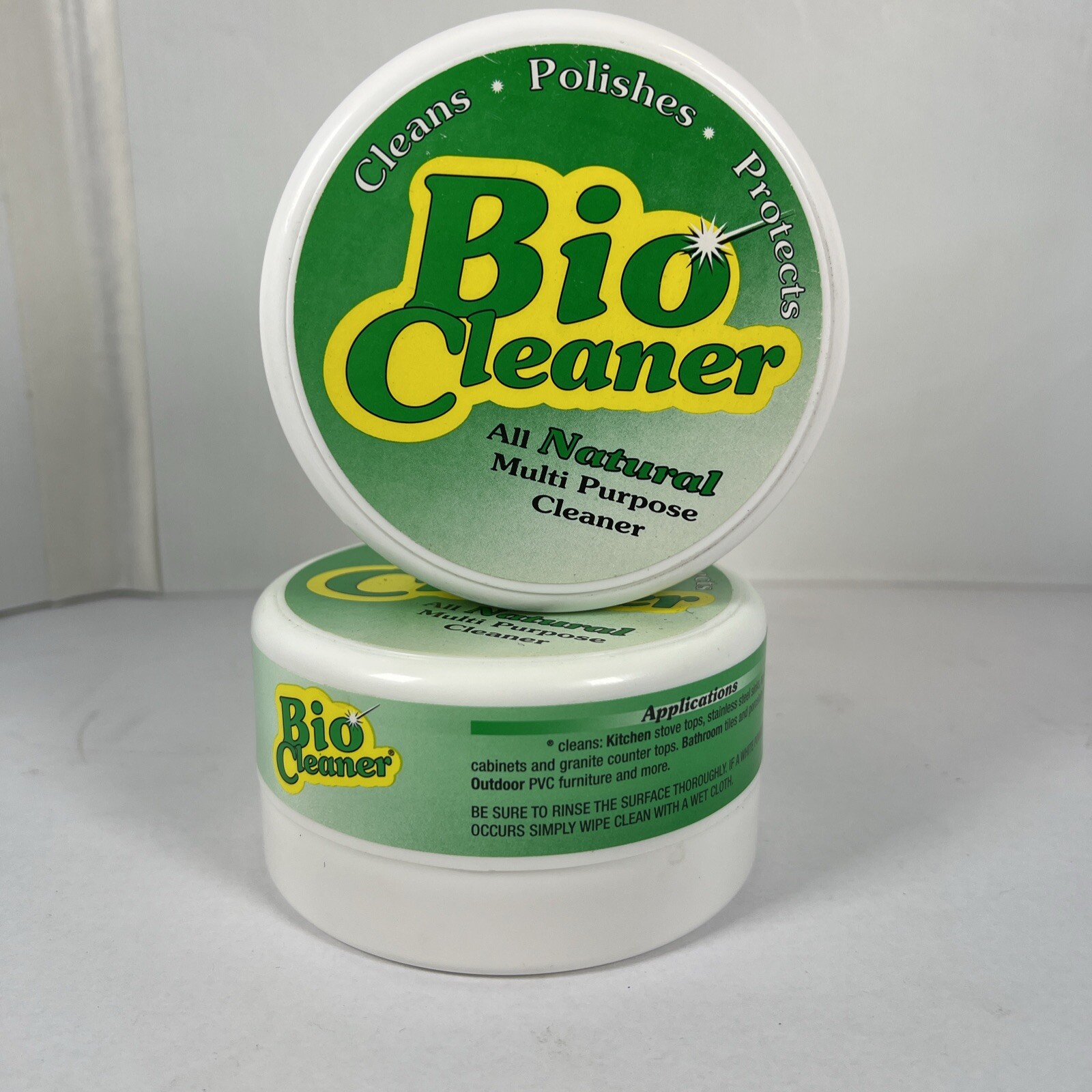 (2) Bio Cleaner All Natural Multi-Purpose Cleaner 10.5 oz w/ Sponge
