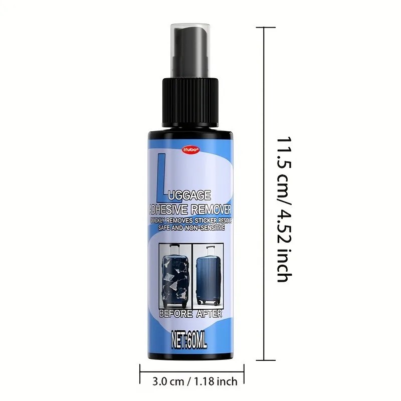 Best & Strong Sticker & Adhesive Residue Remover – Car, Labels & Travel Use
