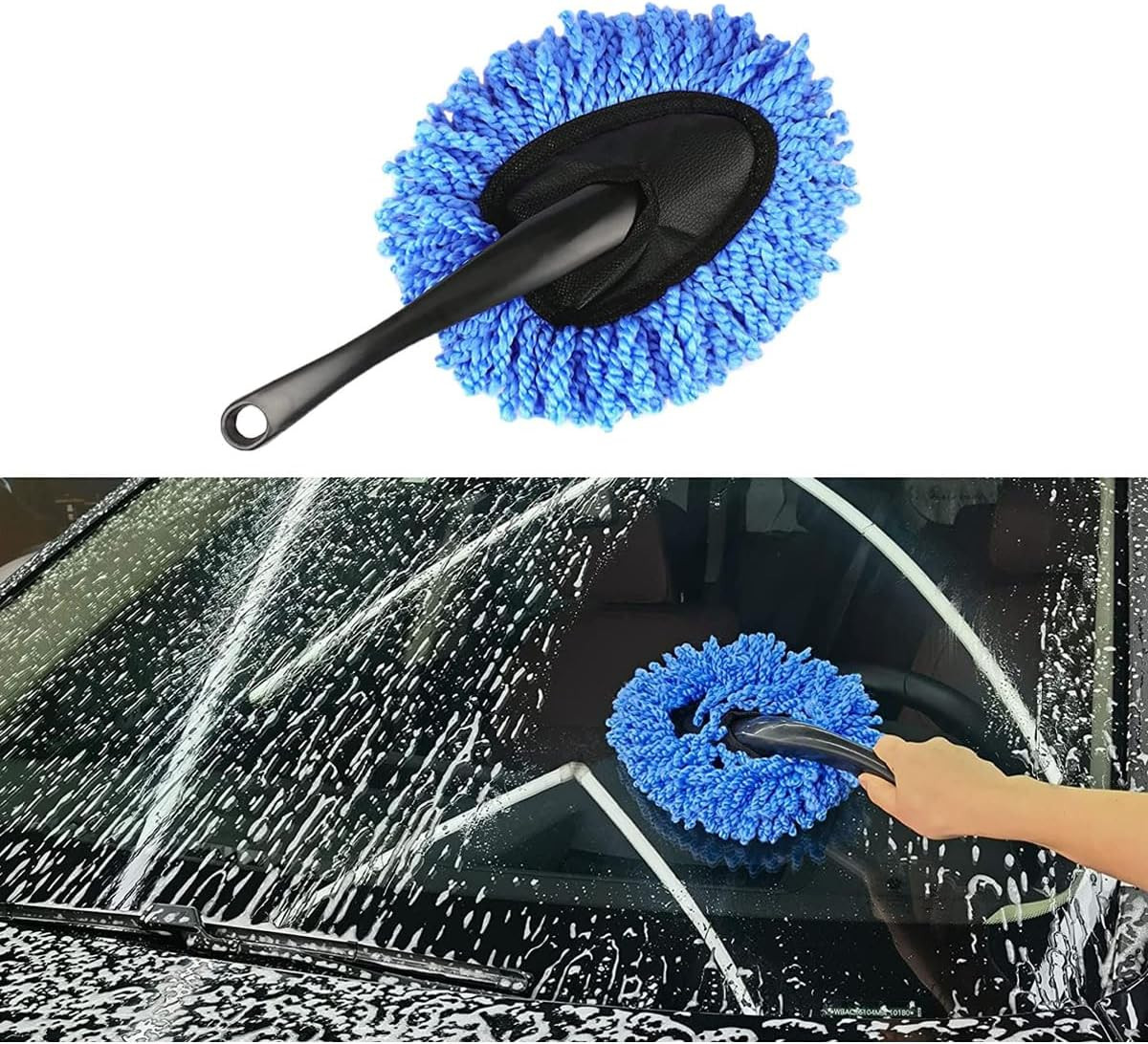 1 PC Super Soft Microfiber Car Duster Brush, Premium Auto Dashboard