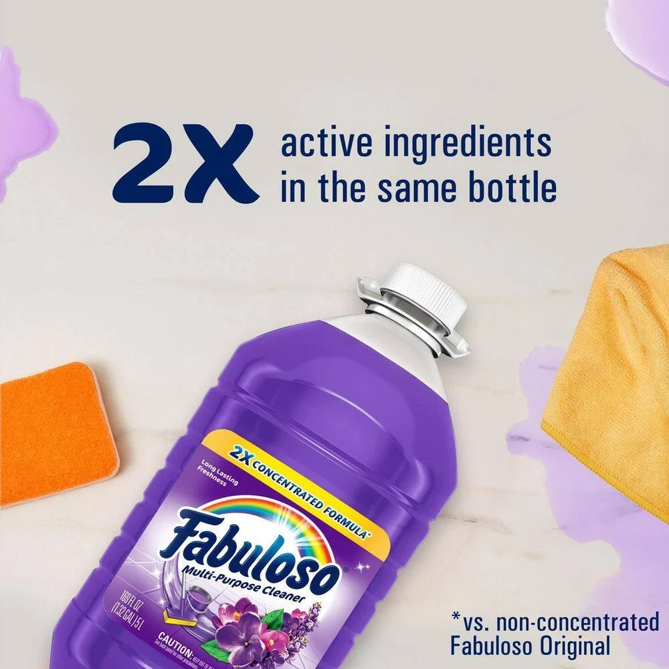 169 Oz. Lavender 2X Concentrated All Purpose Cleaner and Floor Cleaner
