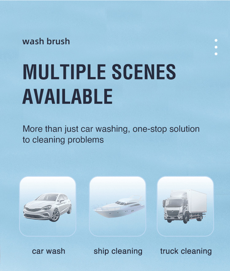 Automotive surface cleaning tool featuring a retractable elastic silicone brush