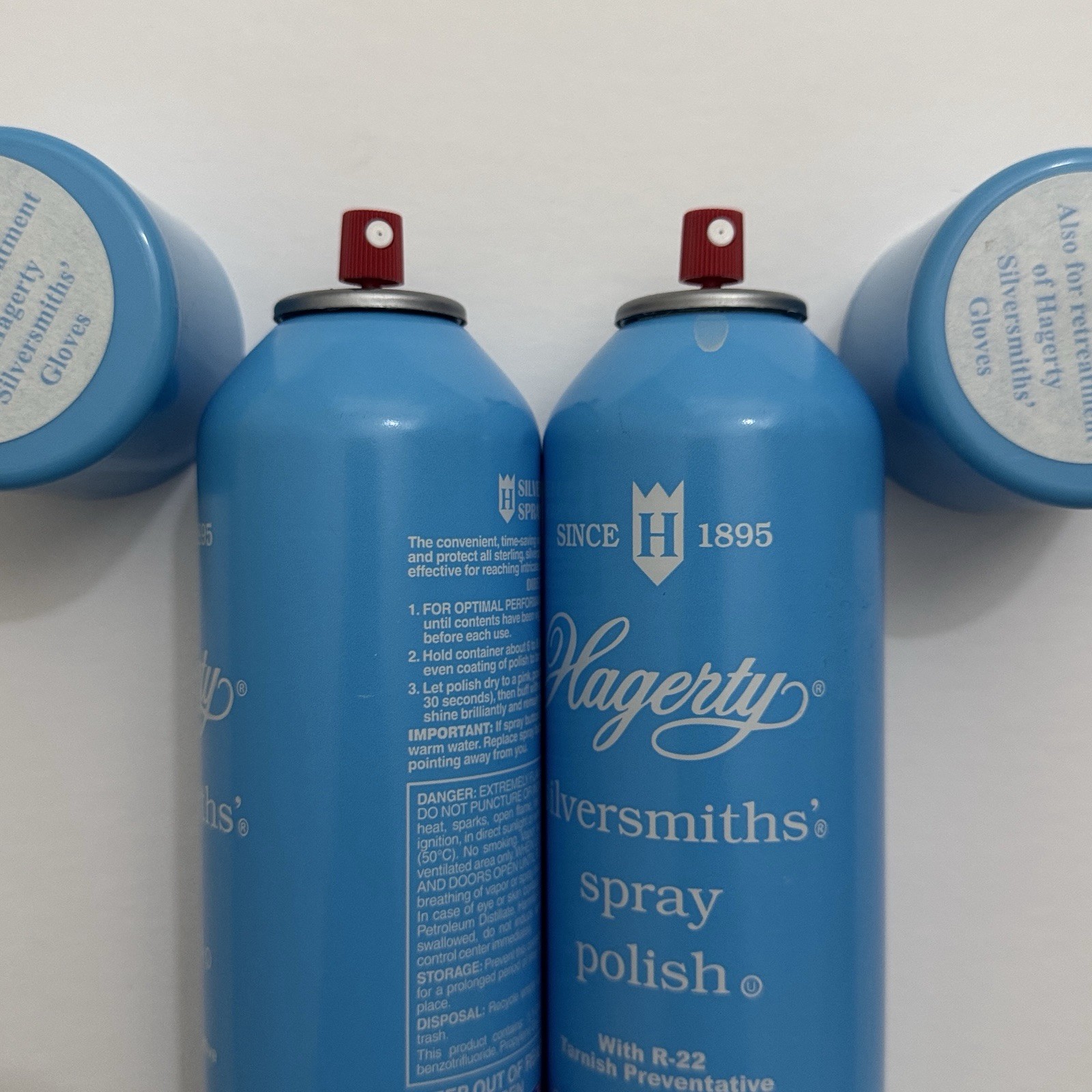 Hagerty Polish Unscented Aerosol 8.5 Oz Lot Of 2