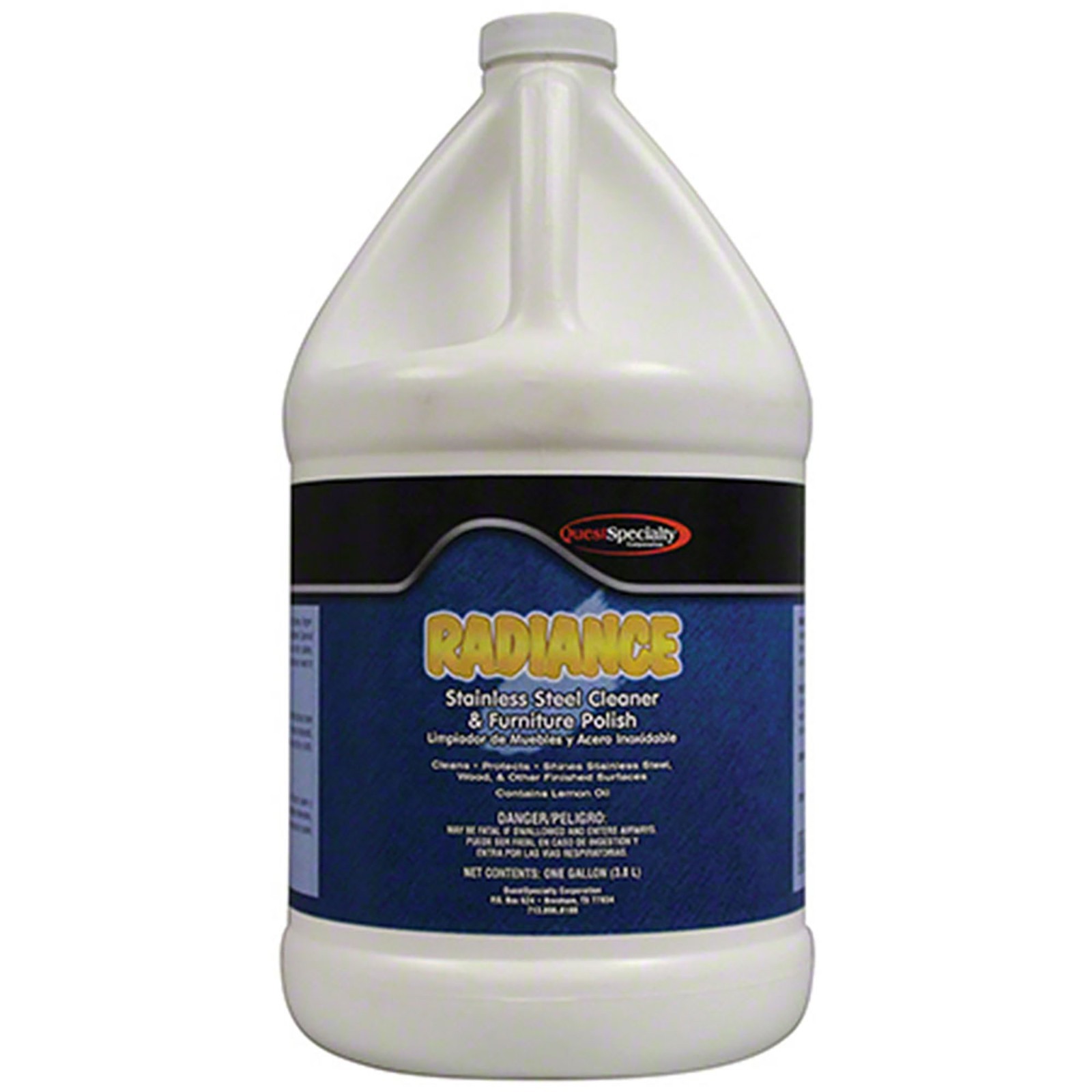 Quest Speciality 2790 Radiance Furniture & Stainless Steel Polish gallon