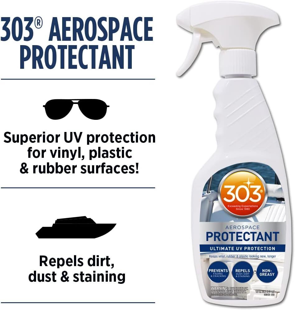 303 Marine Aerospace Protectant Proteccion Uv Repele El Polvo, La Sucieda…