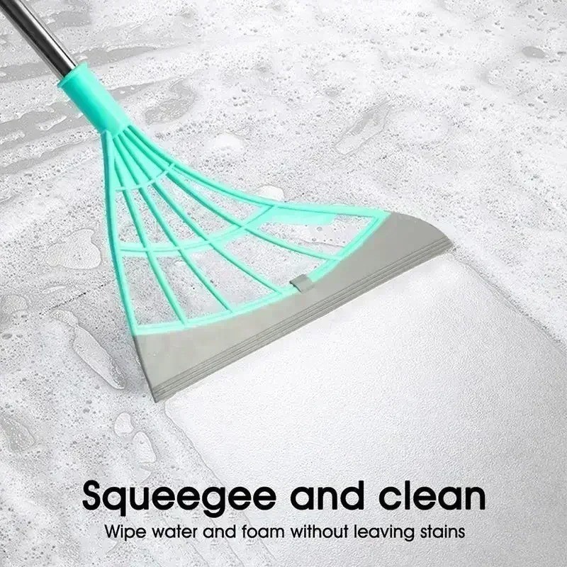 Surface Lightweight Silicone Broom, Squeegee, Pet Hair Remover, Indoor Cleaning