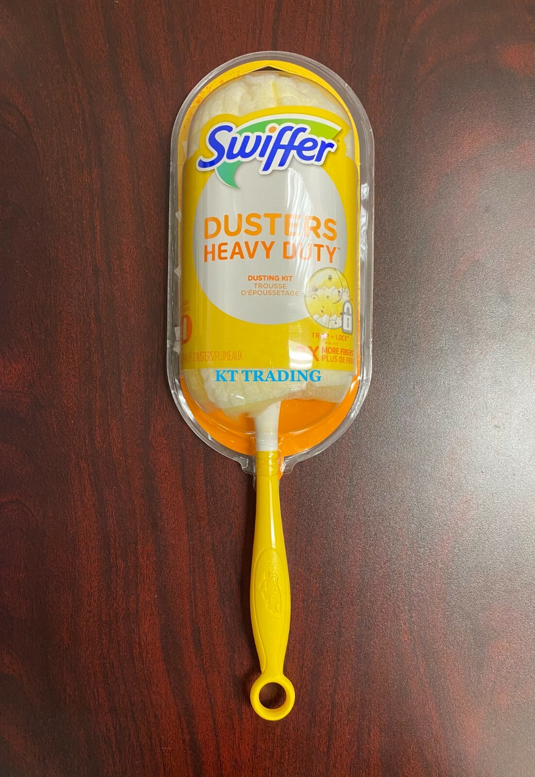 Swiffer Heavy Duty 360 Duster Dust Cleaning Kit Trap & Lock ~ 2 Dusters Included
