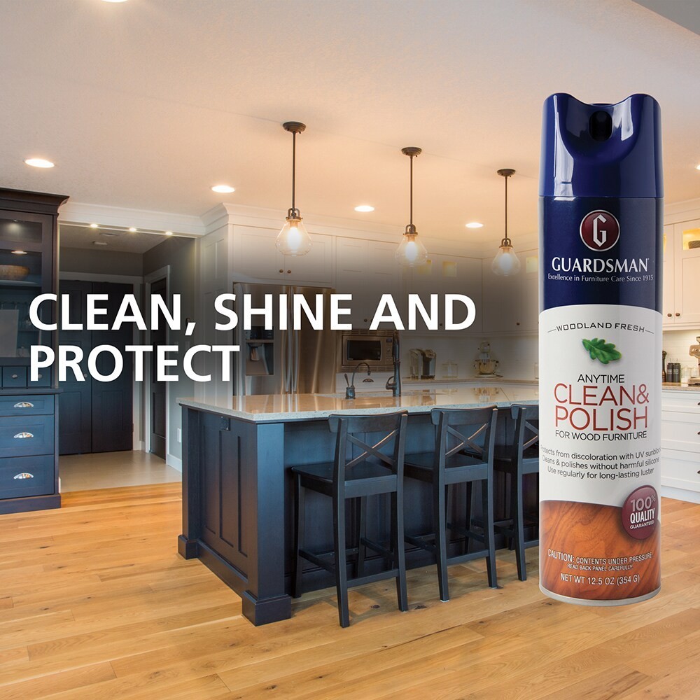 Guardsman Wood Cleaner and Polish with UV Protectant 12.5 Ounce(s) Liquid All-Pu