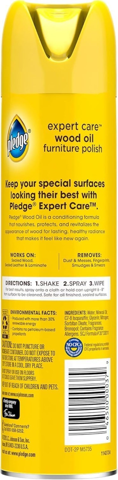 3 Pack Moisturizing Wood Oil Furniture Reviving Spray 9.7oz