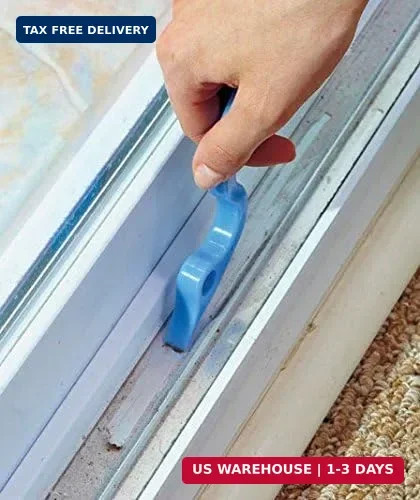 2pcs Hand-held Groove Gap Cleaning Tools Door Window Track Kitchen Cleaning Brus