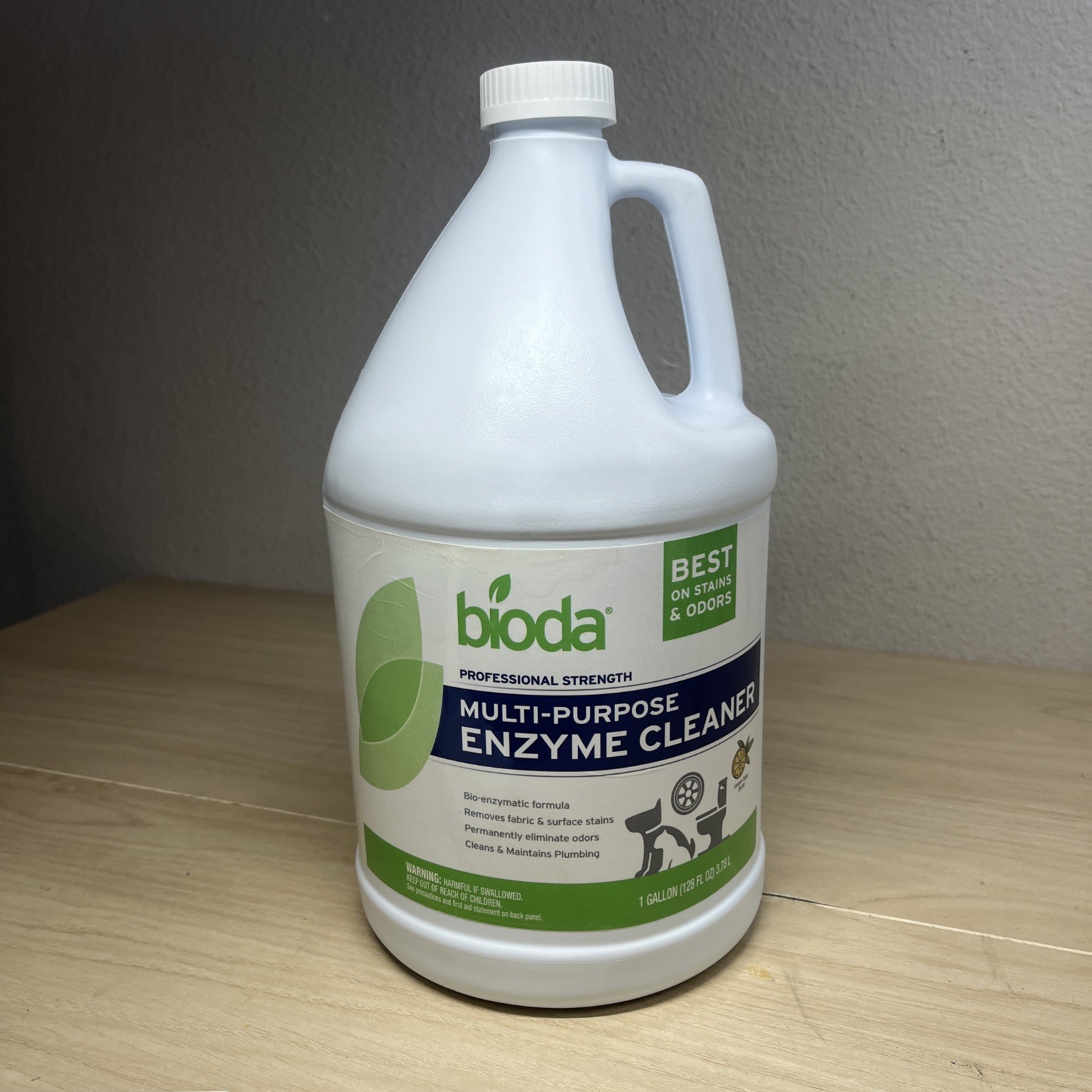 Probiotic Enzyme Cleaner & Deodorizer for Trash, Pet Stains, Drains, Floors – 1