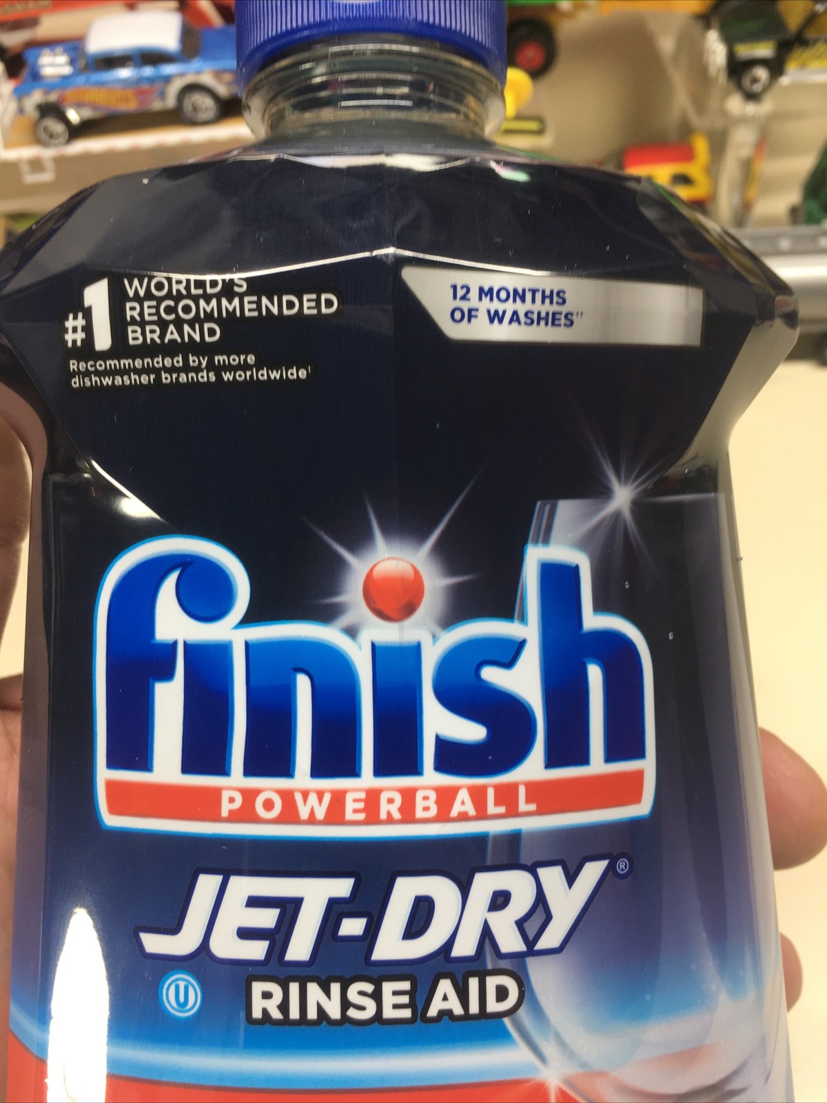 Finish Jet-Dry Ultra Rinse Aid 32 fl oz Dishwasher Detergent 12 Count Case NEW