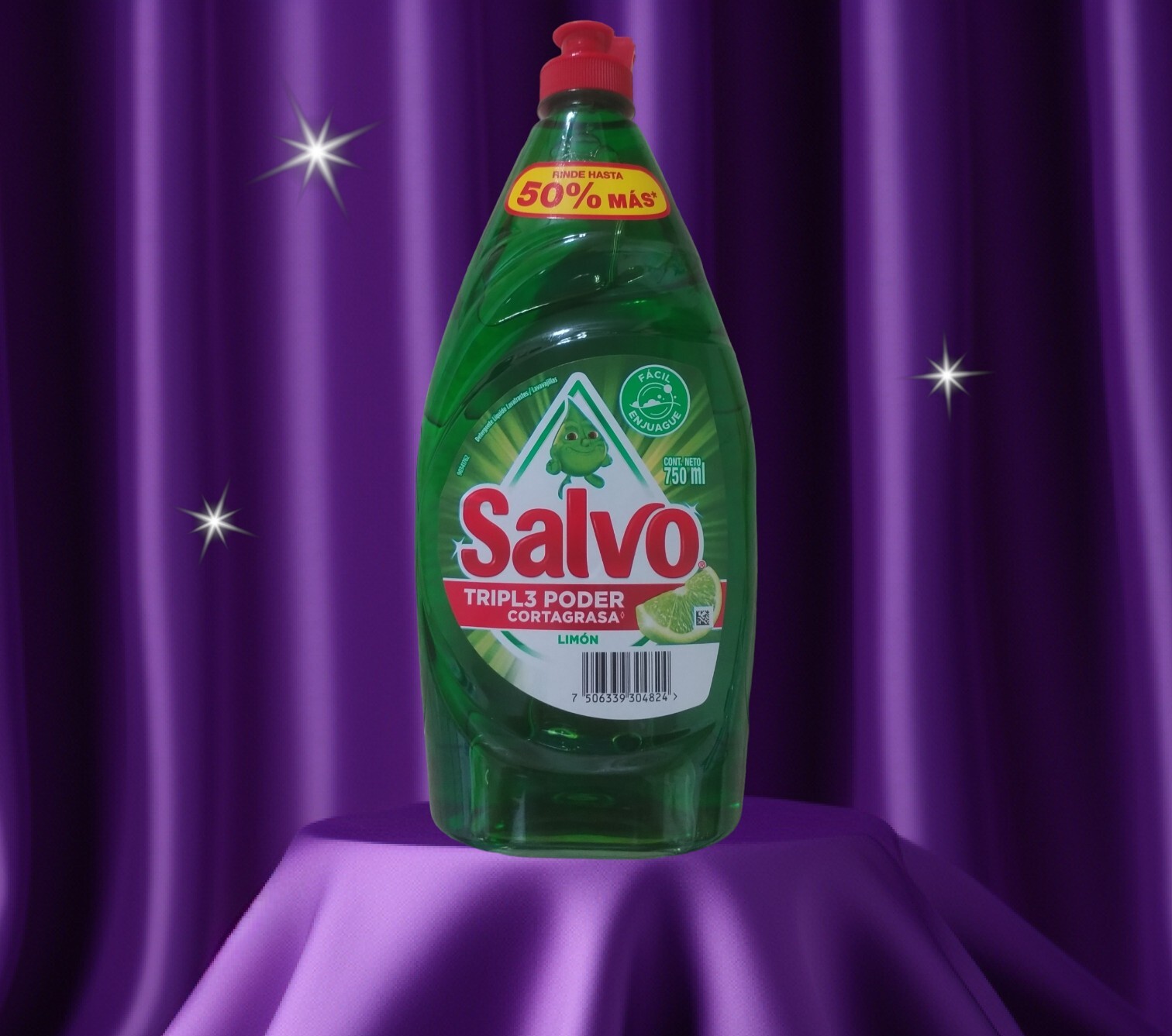 Salvo 🍋Jabón Lavatrastes Arrancagrasa 750ml / Salvo🍋 Dish Soap Detergent 25oz
