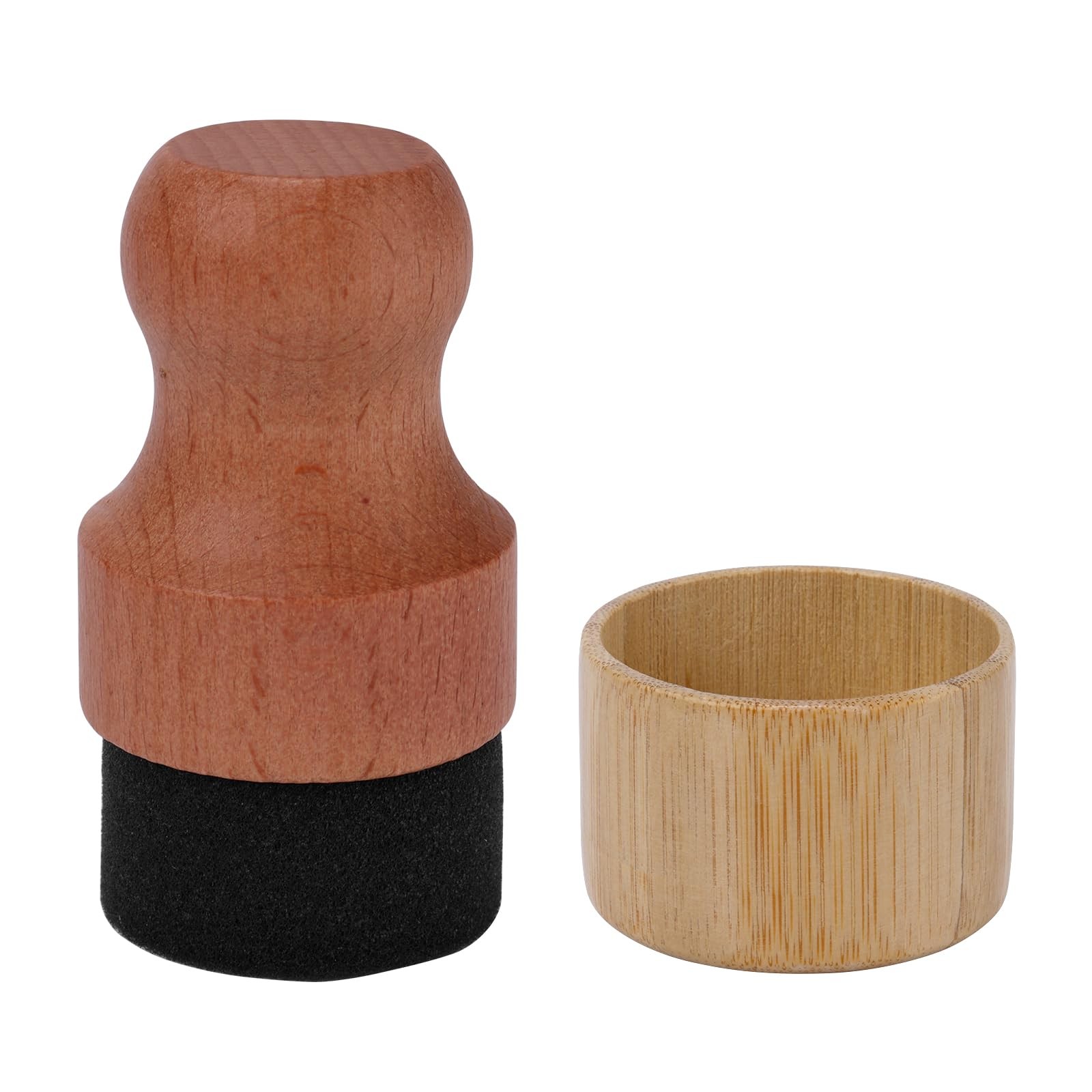 Cutting Board Oil Wax Applicator, Round Wood Mineral Oil Wax Applicator with …