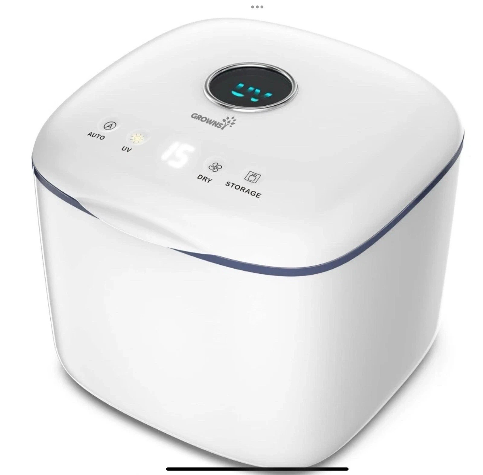 GROWNSY UV Sanitizer and Dryer, 4in 1 Cleaner and Sanitizing Machine