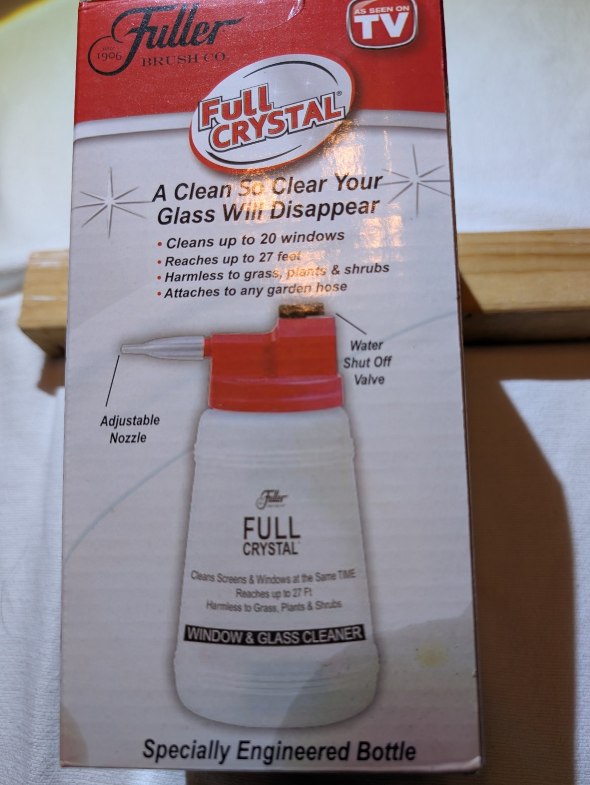 Fuller Brush Co. Full Crystal Full Exterior Cleaner Non-Toxic As Seen On TV -NEW