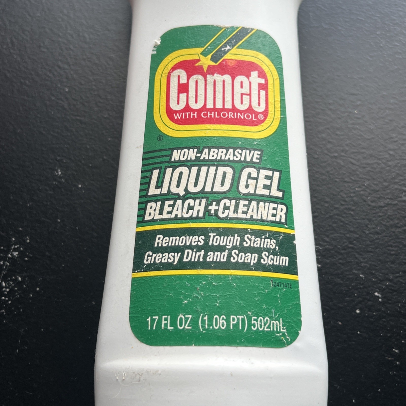 Comet with Chlorinol Liquid Gel Bottle 17 Oz 1994 Prop TV Movie Theater Vintage