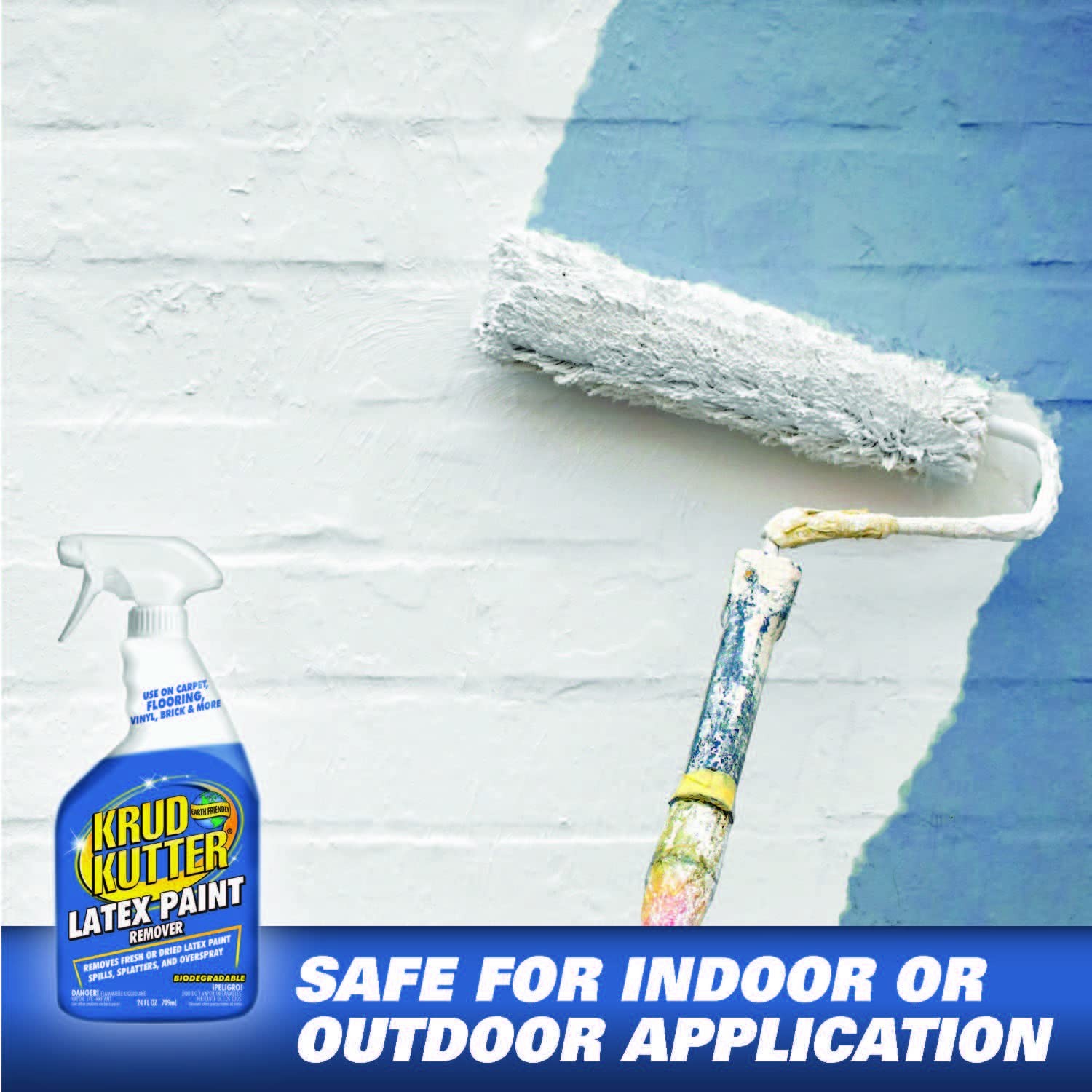 Latex Paint Remover Spray, 24 oz, Removes Dried and Fresh Latex Paint from Fl…