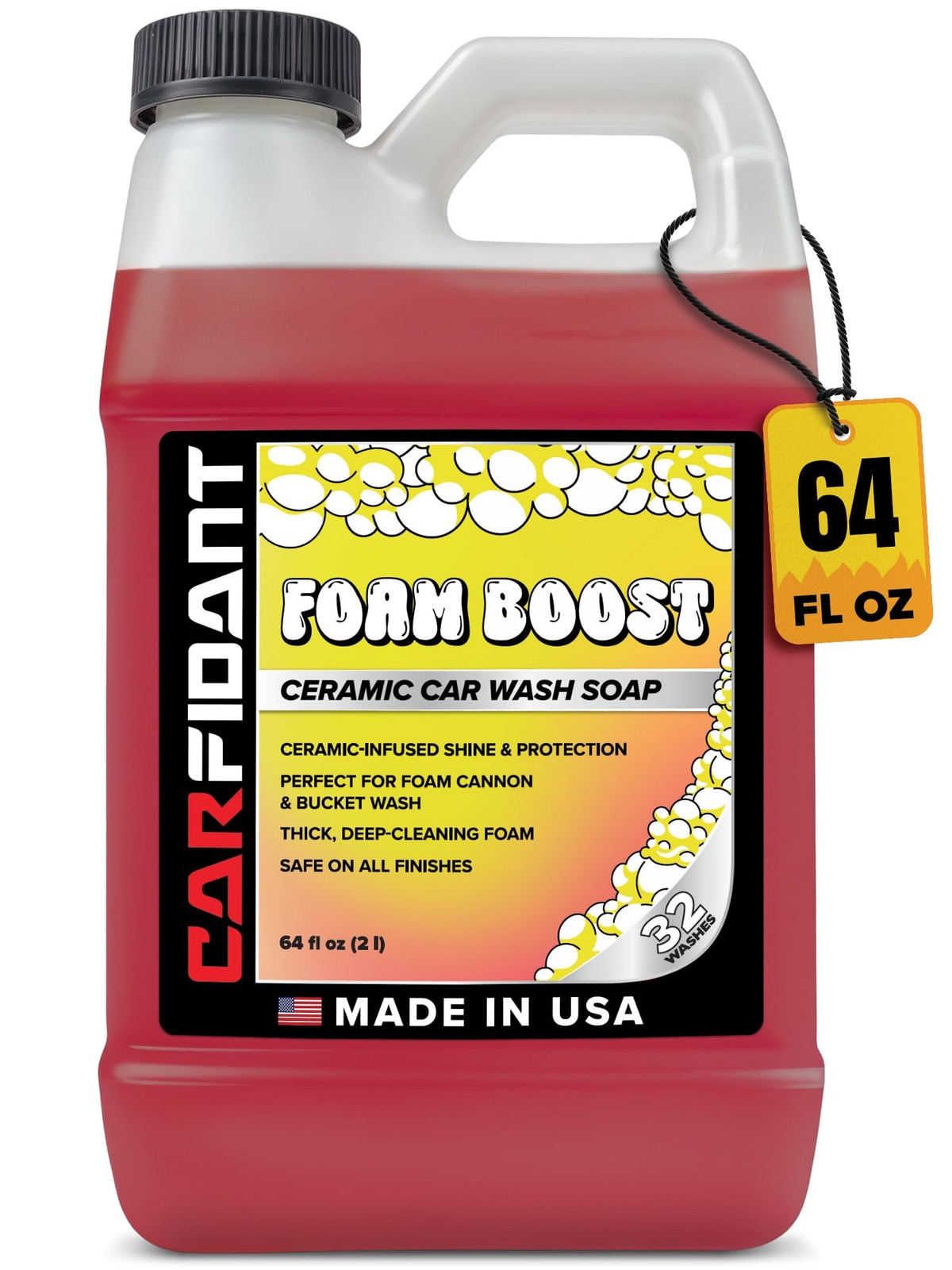 Foam Boost Off-Road & ATV Wash Soap – Heavy Duty pH-Balanced Car Wash for Tru…