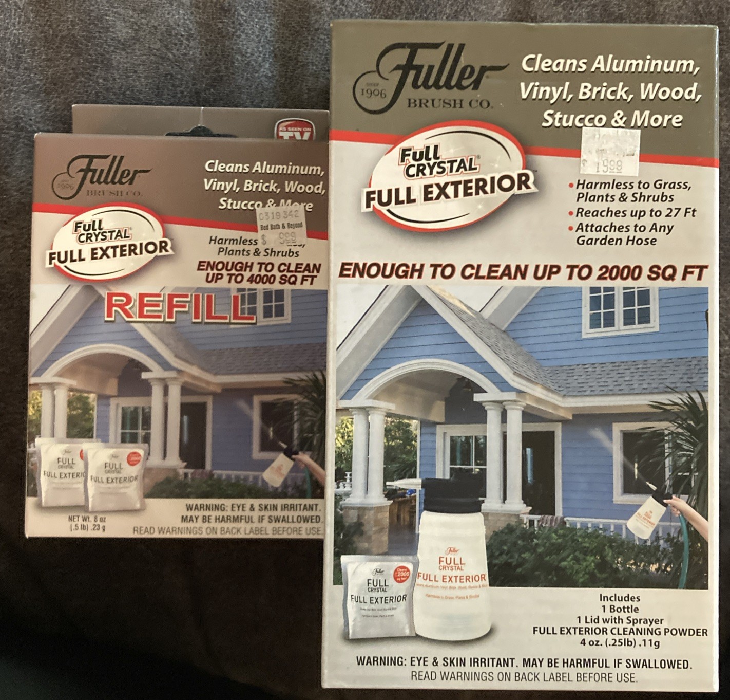 Full Crystal Exterior House Wash Mega Pack + Refill