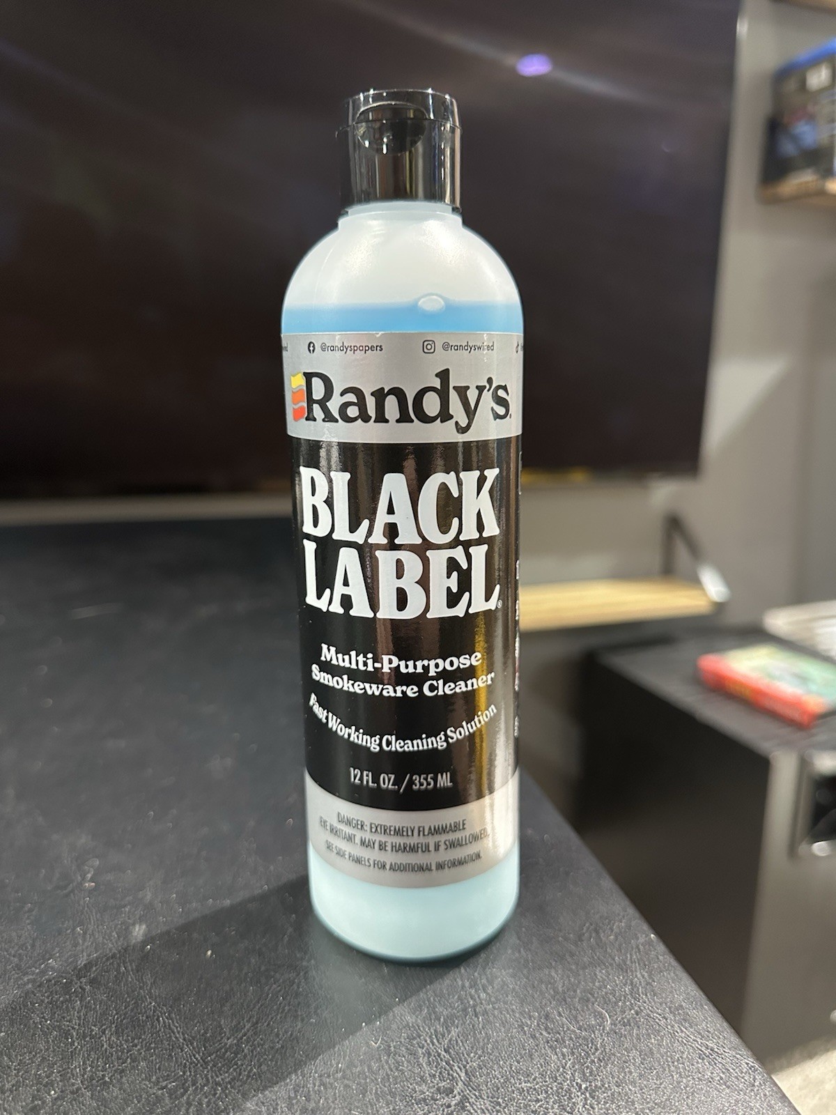 Randy’s Black Label 12oz 1x Glass, Metal & Ceramic Cleaner USA Seller Free Ship