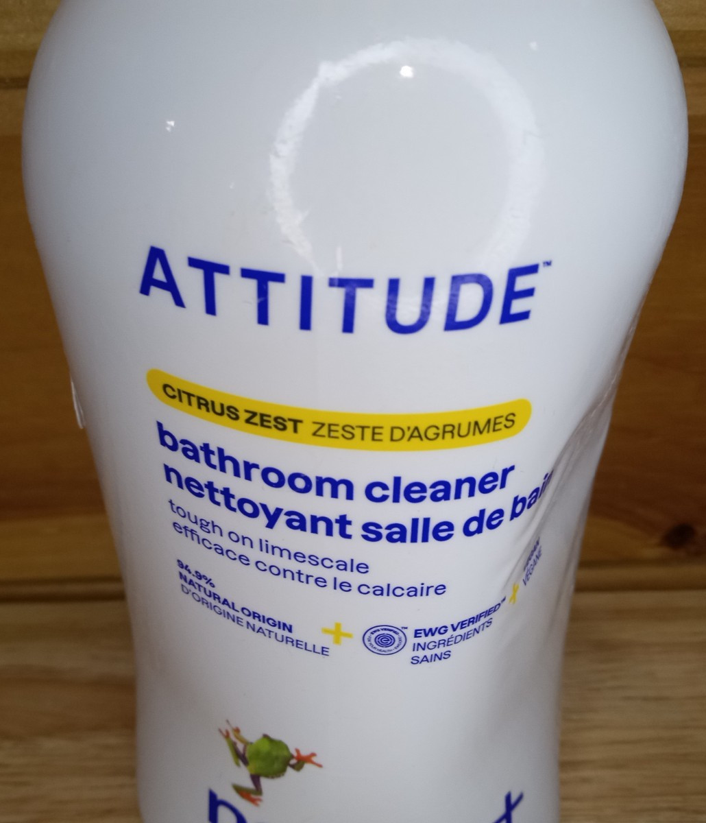 ATTITUDE Bathroom Cleaner Citrus Zest 800ml Tested Working