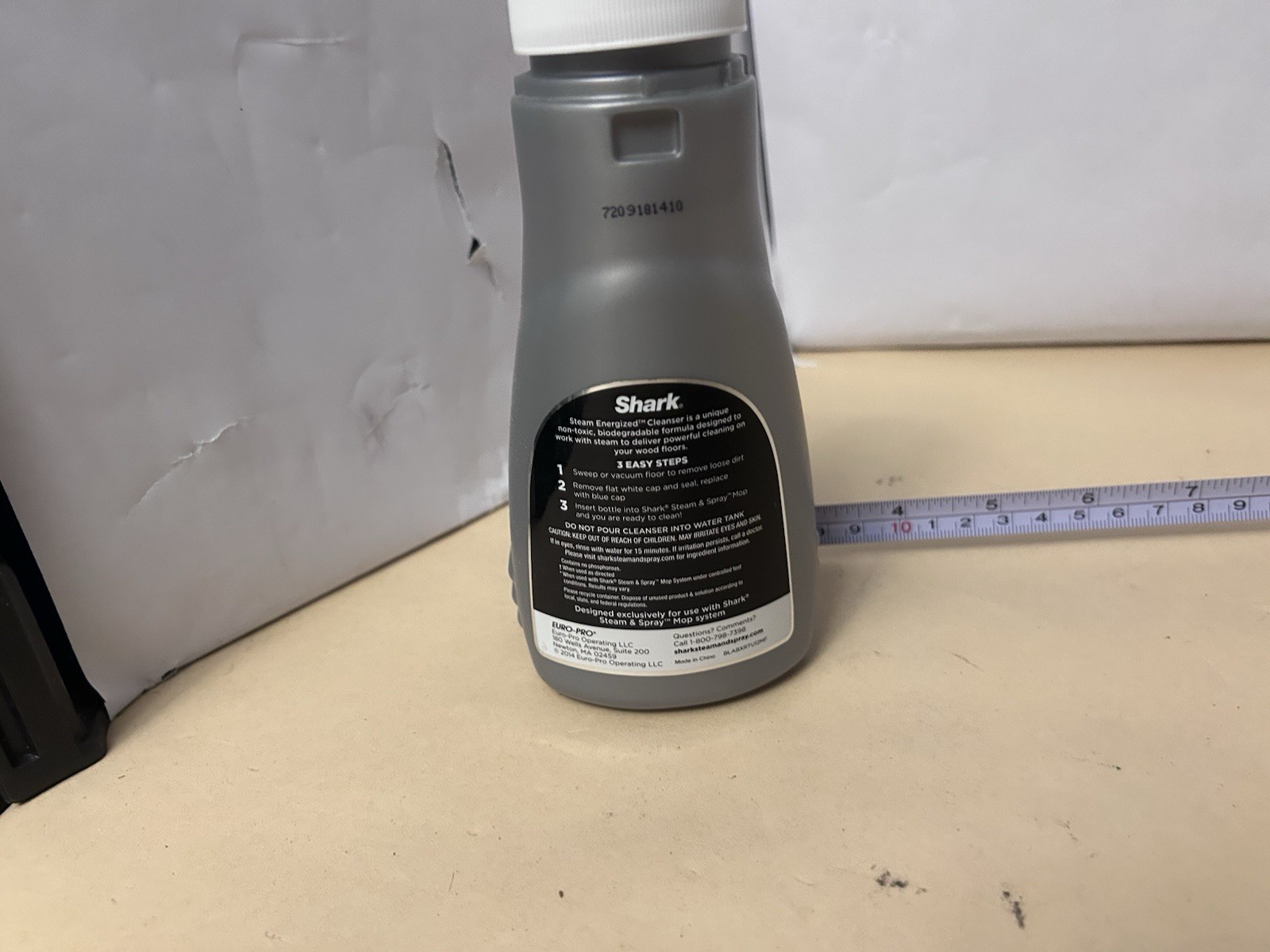 Shark Steam Energized Cleanser Multi-Floor Waterfall Fresh 12oz open some used