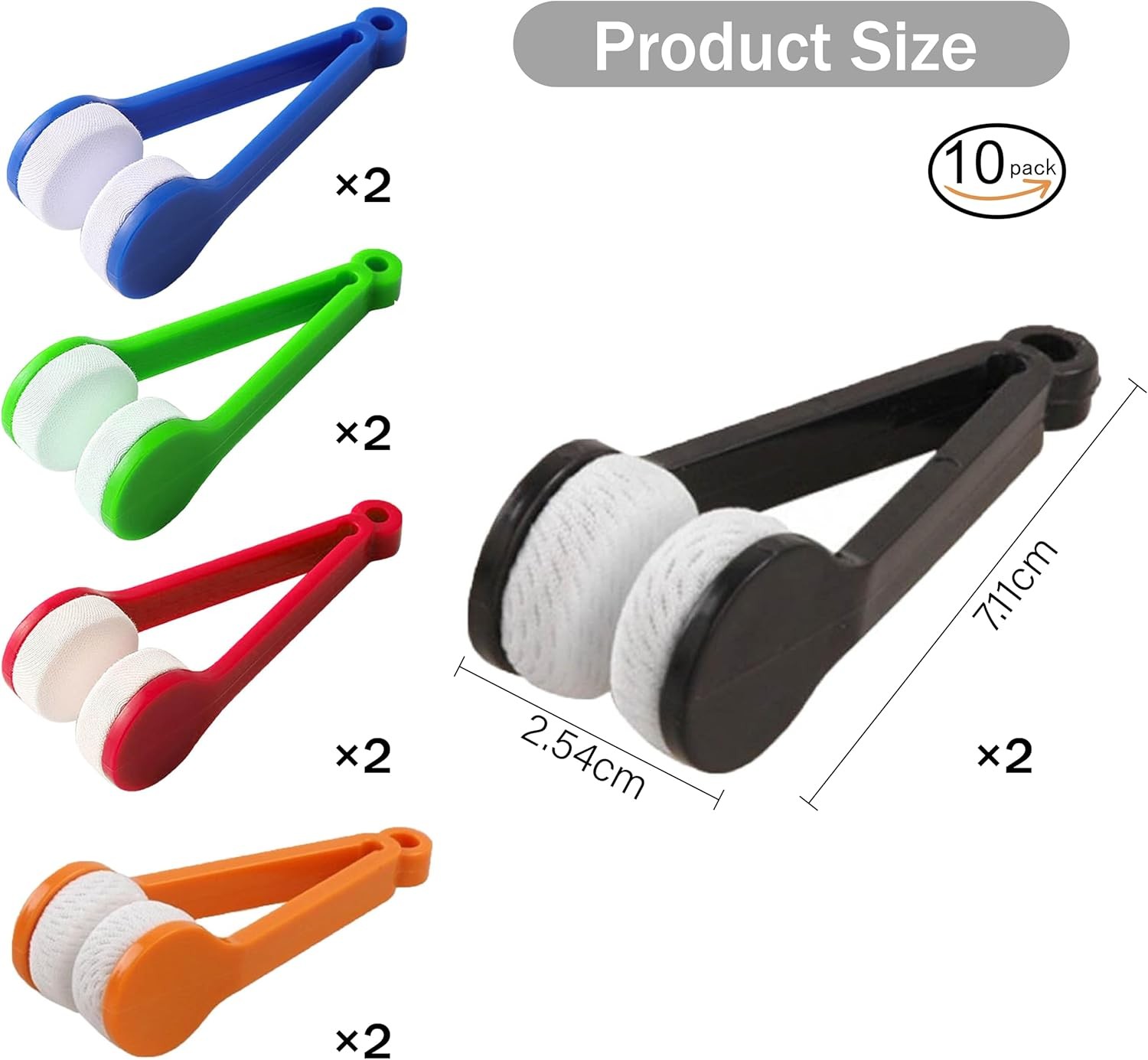 mini Eye Glasses Lens Cleaner Soft Brush Cleaning Tool,