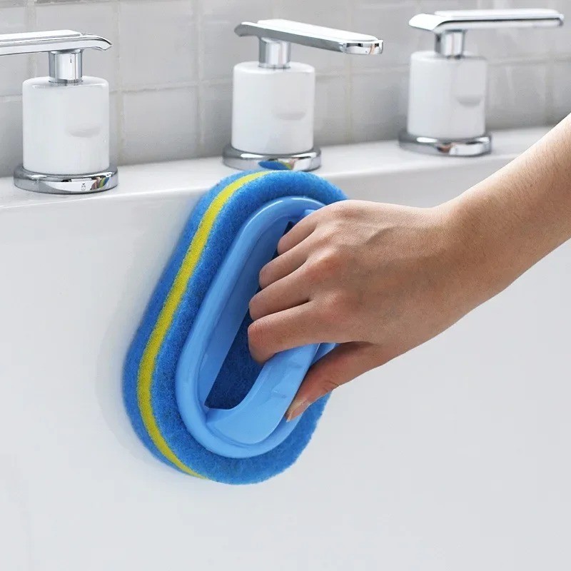 Household Cleaning Brush With Handle Dish Soap Bathroom Kitchen Tub Thicken Scru