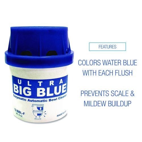 Boardwalk Automatic Toilet Bowl Cleaner, Unscented, 9 oz Canister, 12/Box