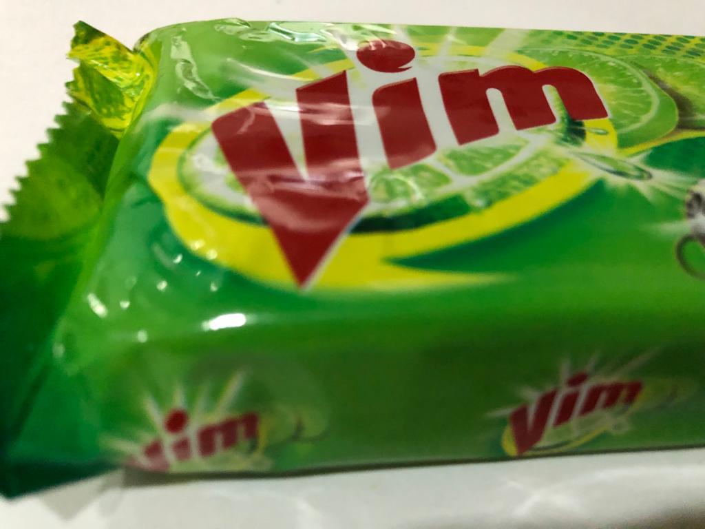 Vim Kitchen Dishwash Bar Power 100 Plate Limes Cleaner Cup Lemon Pack 200g Soap