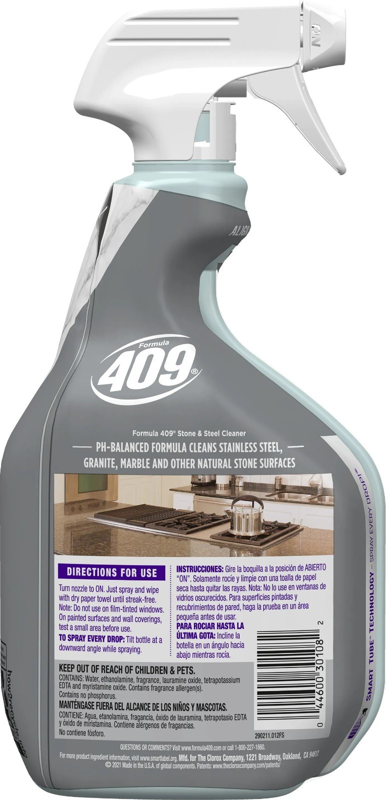 Formula 409 Stone and Steel Cleaner, 32 oz, Spray Bottle