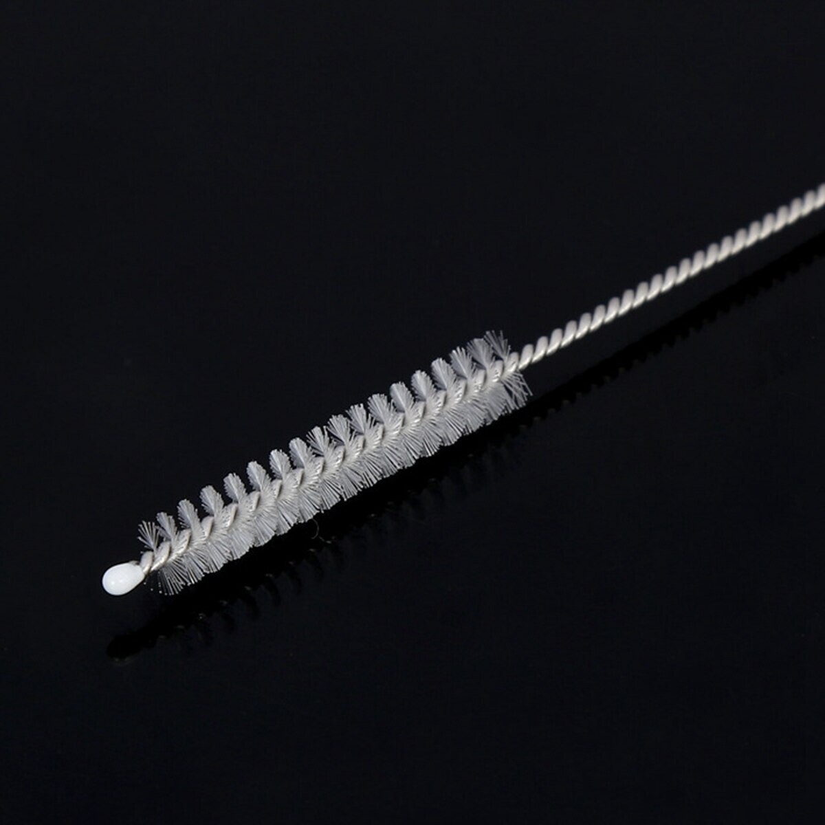 10Pcs Cleaning Brush Kit Nylon Stainless Steel Long Handle Straw Tube Pipe New