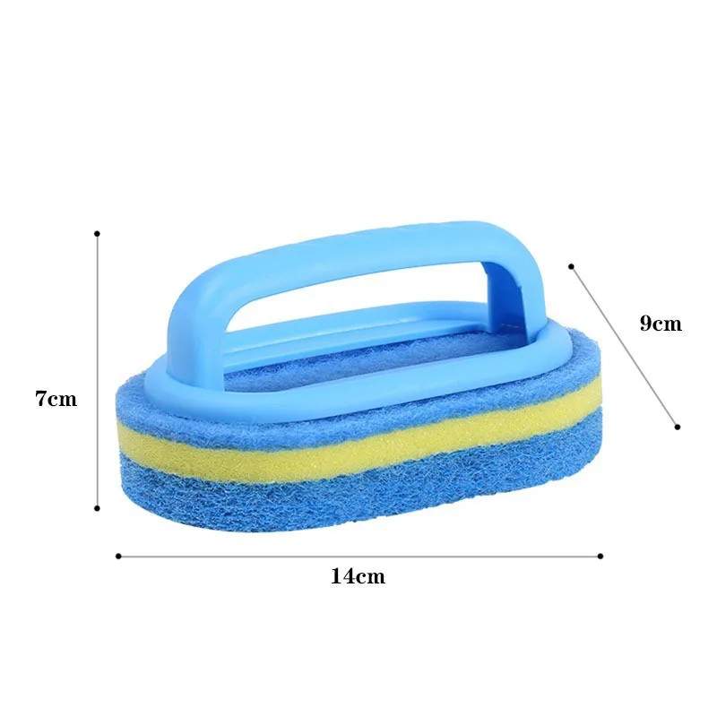 Household Cleaning Brush with Handle Dish Soap Bathroom Kitchen Tub Thicken Scru
